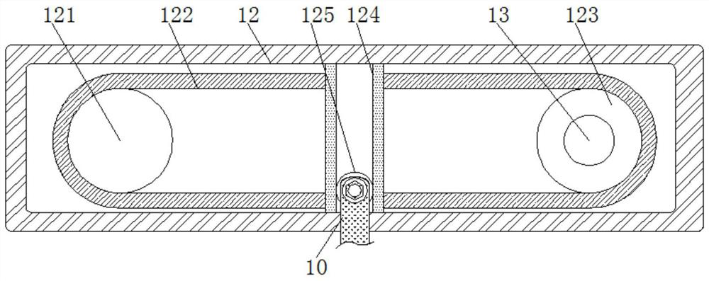 Automatic express item sorting mechanism for logistics distribution and application of automatic express item sorting mechanism