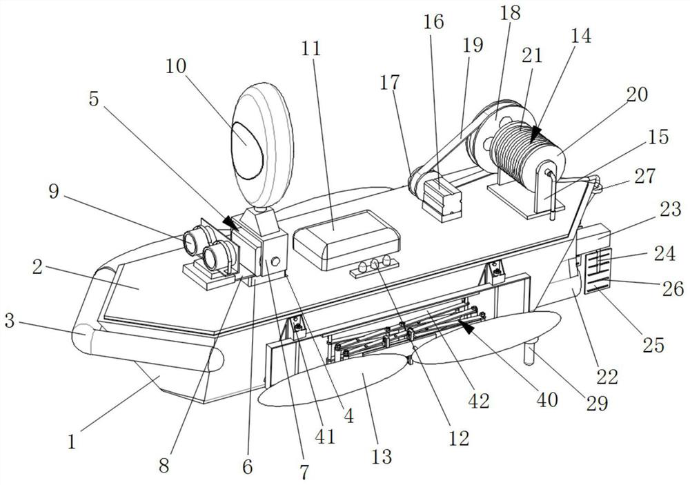 Mobile collection device for water quality monitoring