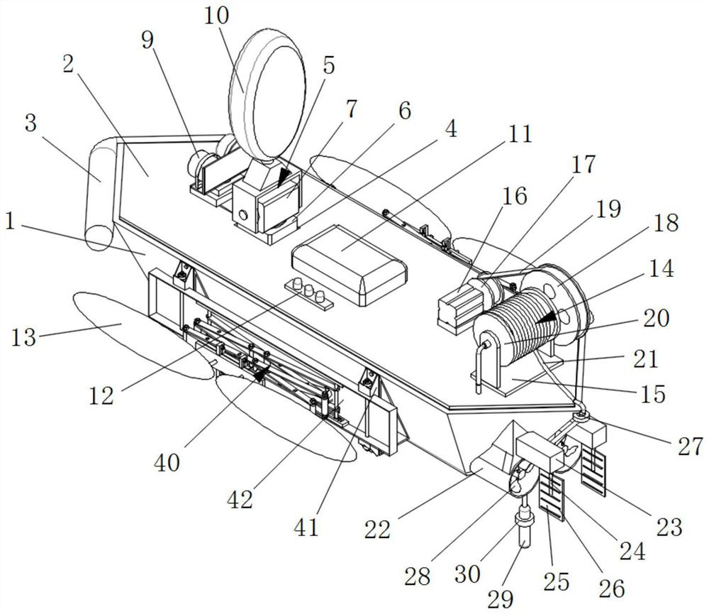 Mobile collection device for water quality monitoring