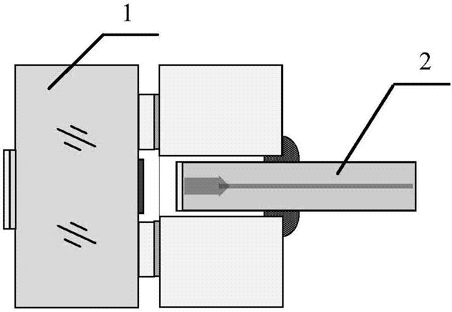 A cavity length adjustable optical fiber f-p strain gauge based on mems technology and its forming method