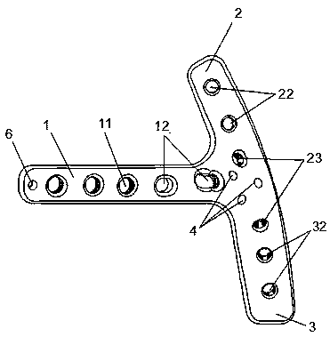 Fixing device for shoulder blade