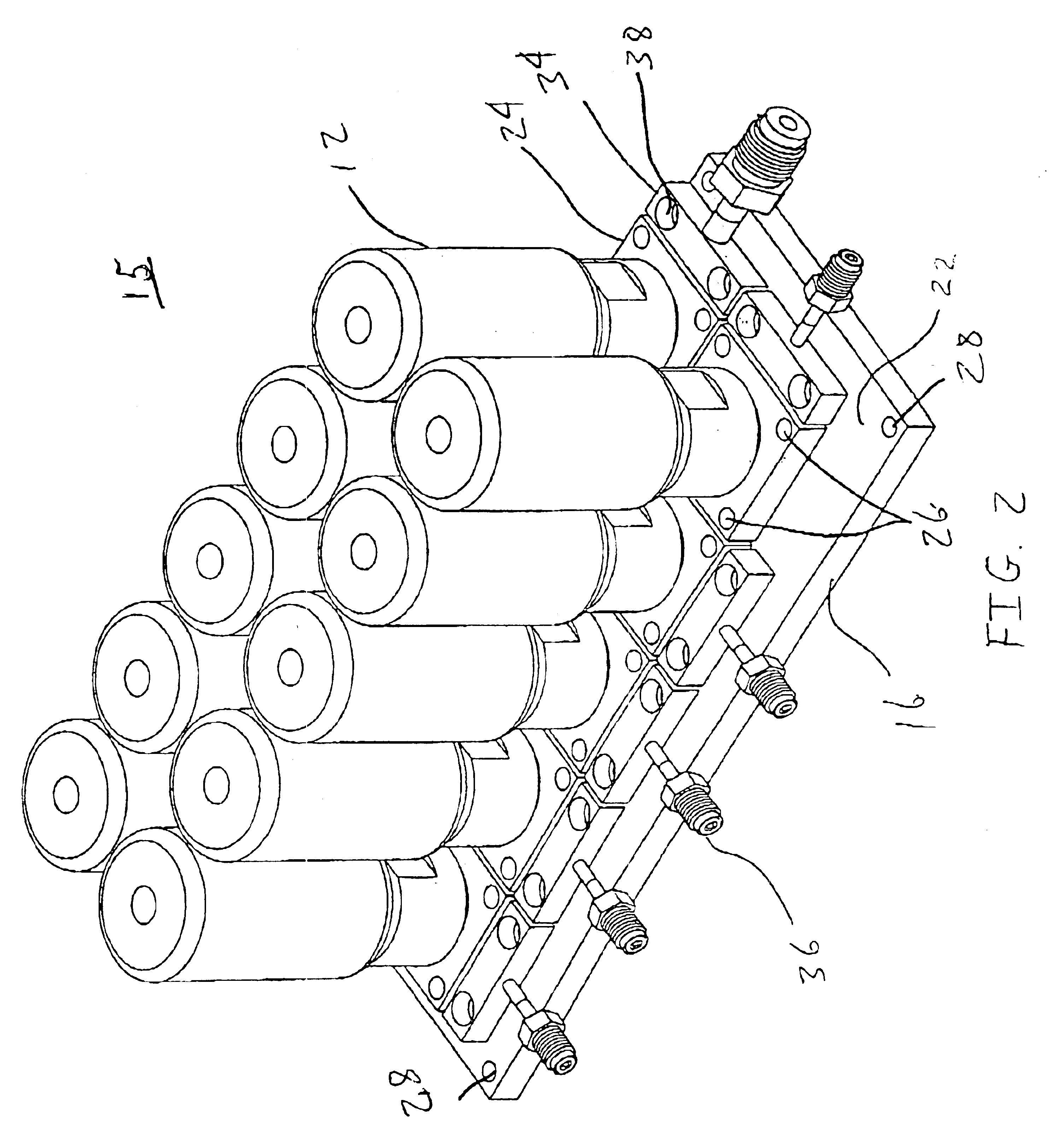 Manifolded fluid delivery system