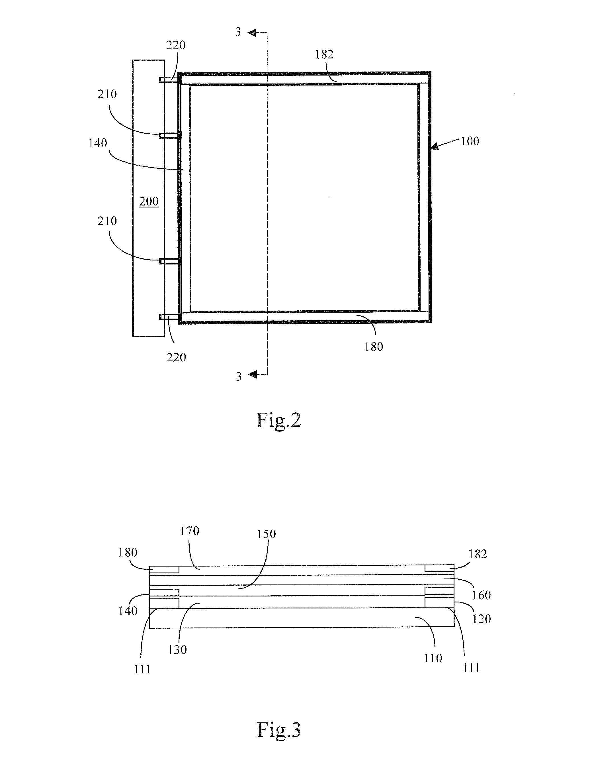 Projected capacitive touch panel