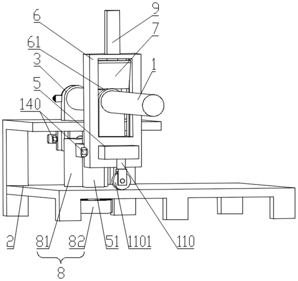 Right-angle bending equipment for rebar