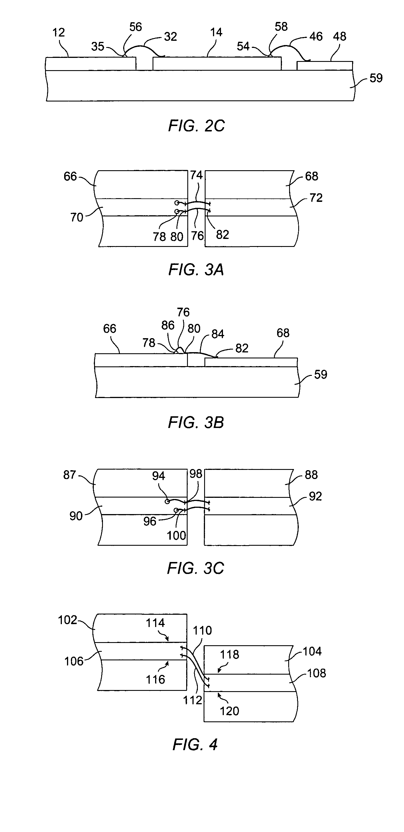 Electrical interconnection for high-frequency devices