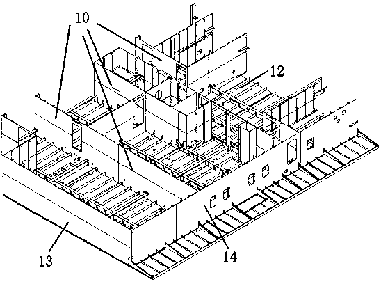 A Conformal Construction Method for Segmented Ship Full-Breadth Structures