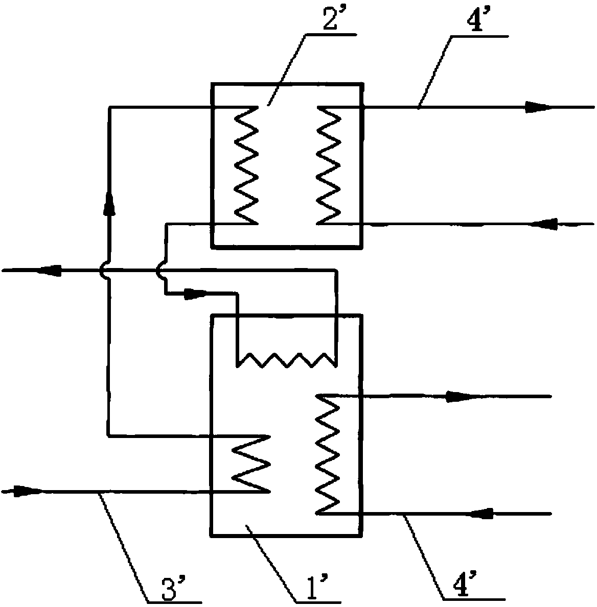 Adsorption type heat exchanger unit