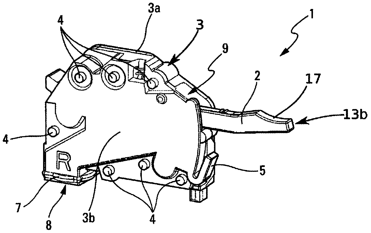 Pressure-actuated tripping device for an electrical line protection apparatus