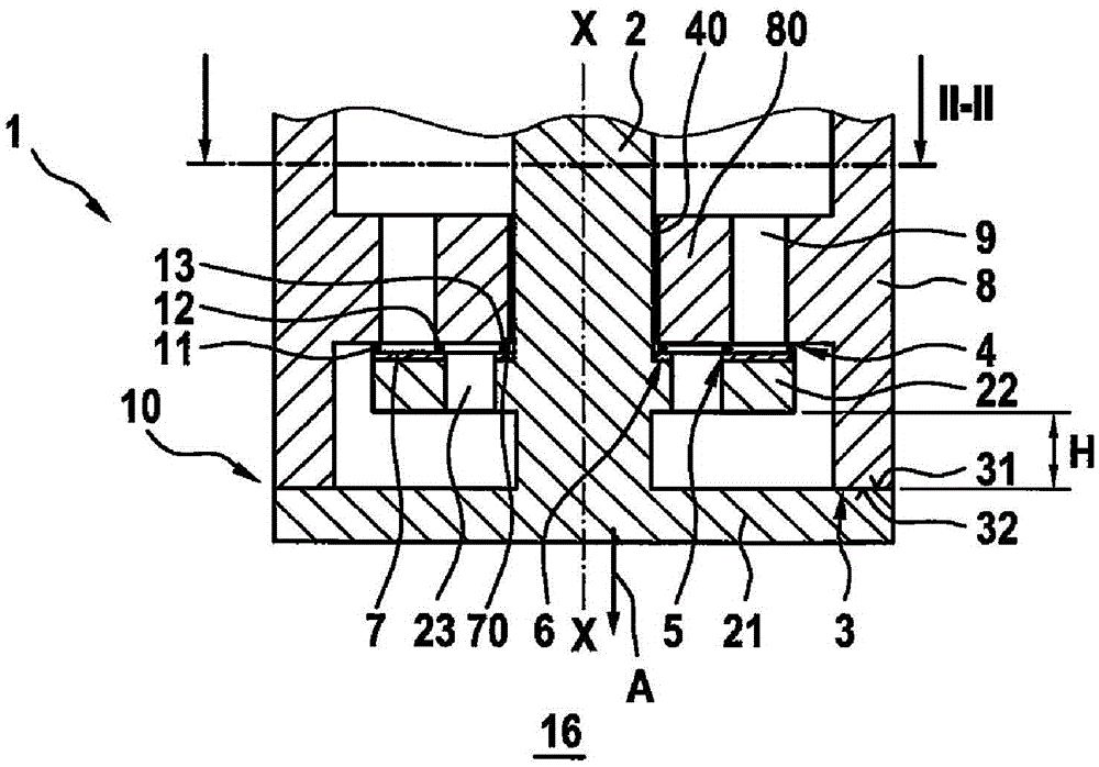 Direct-injecting gas injector with elastomer sealing seats and sealing edges