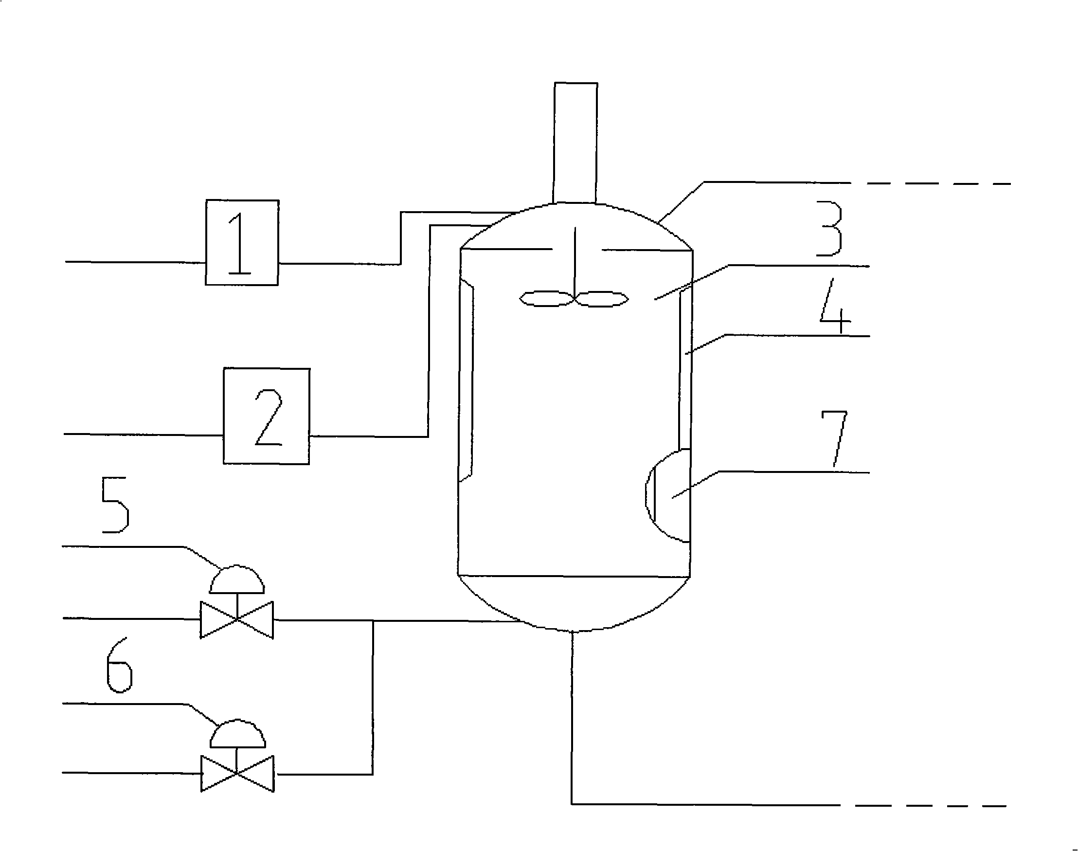 Polychloroethylene production reaction temperature control method for small-sized polymerization kettle DCS