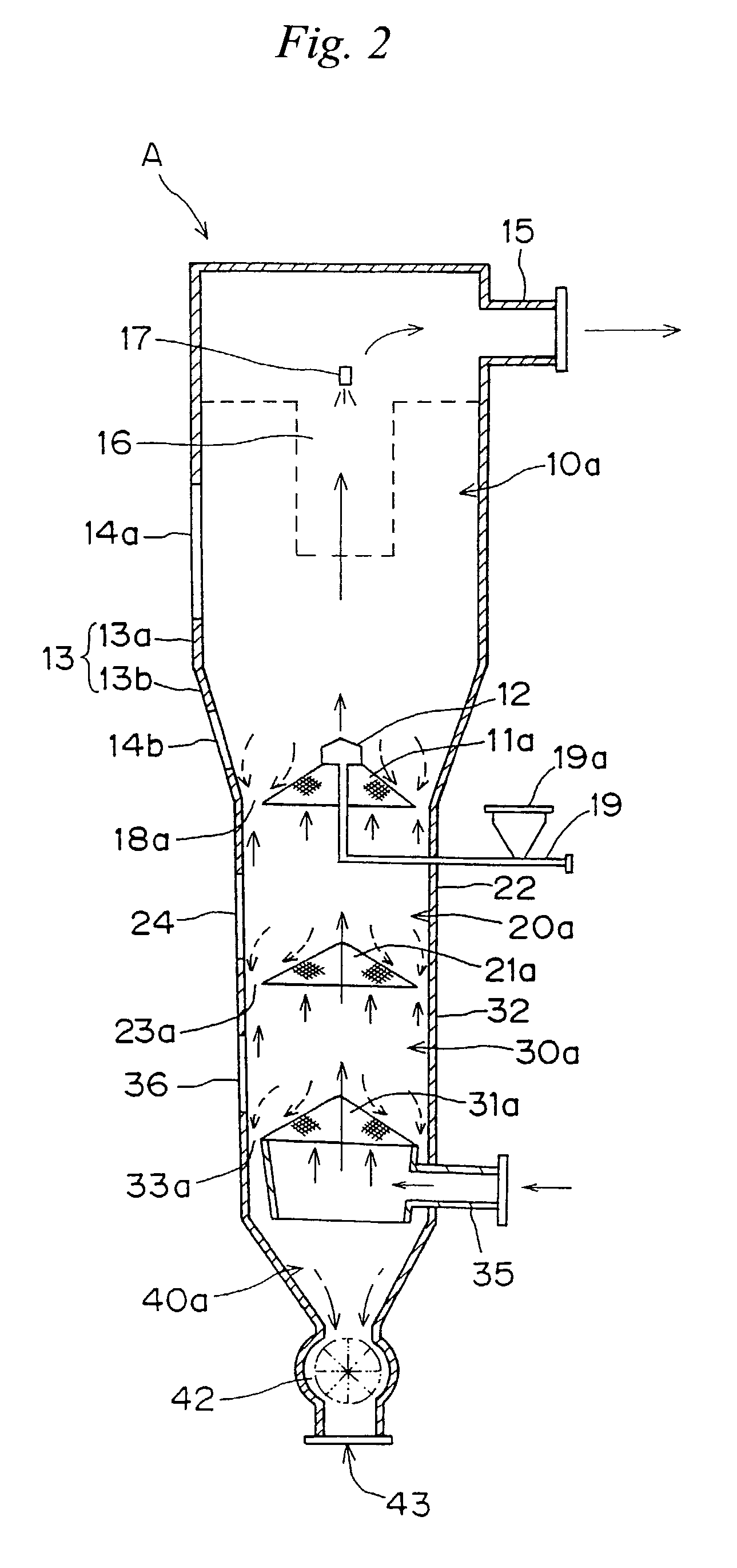 Fluidized bed granulation coating device and fluidized bed granulation coating method