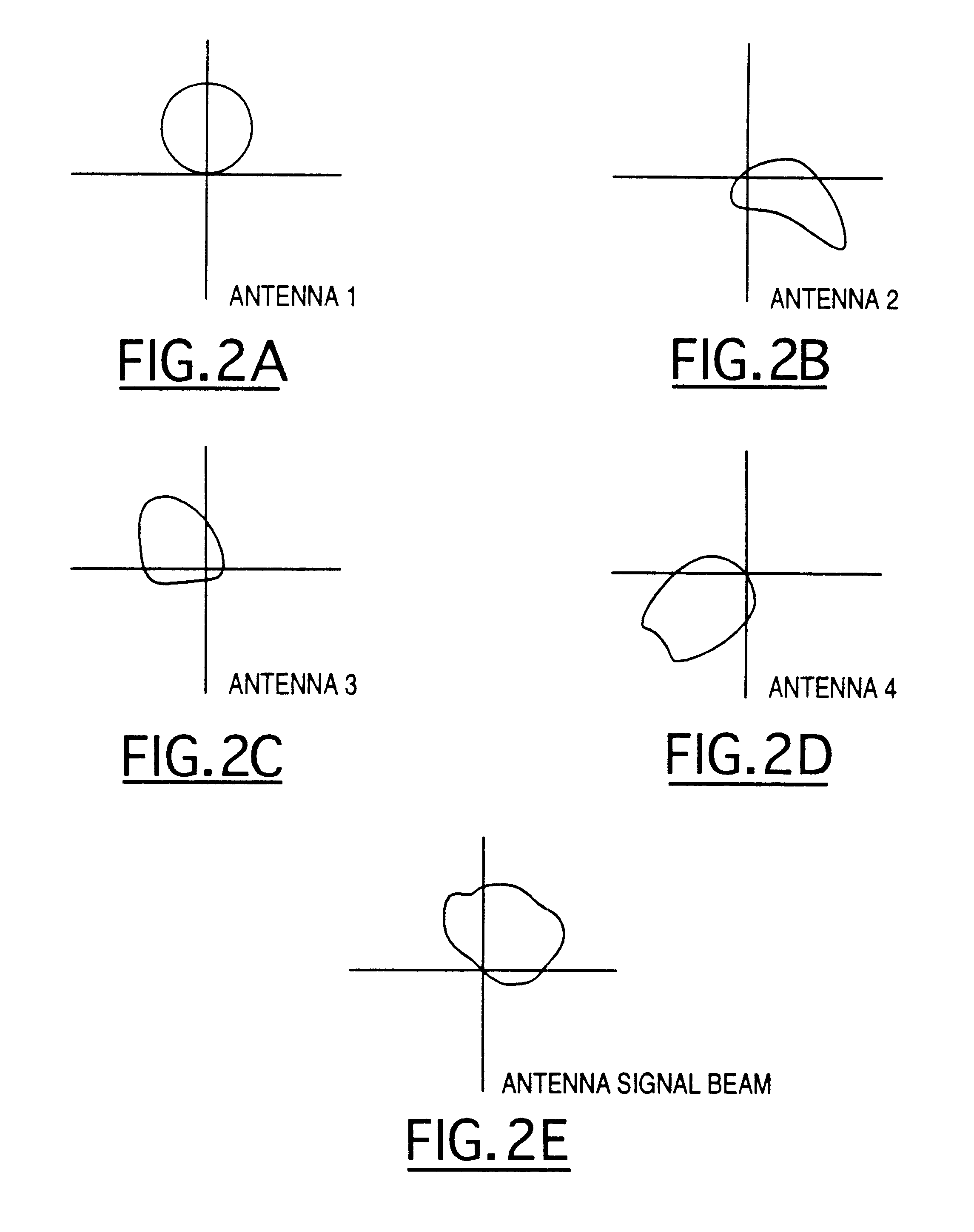 Antenna beam steering responsive to receiver and broadcast tower coordinates