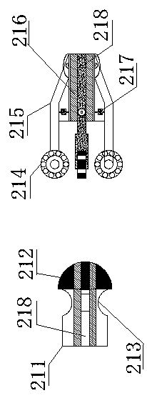 Pre-splitting device of ultra-deep hole of rock mass in mine based on crack agent