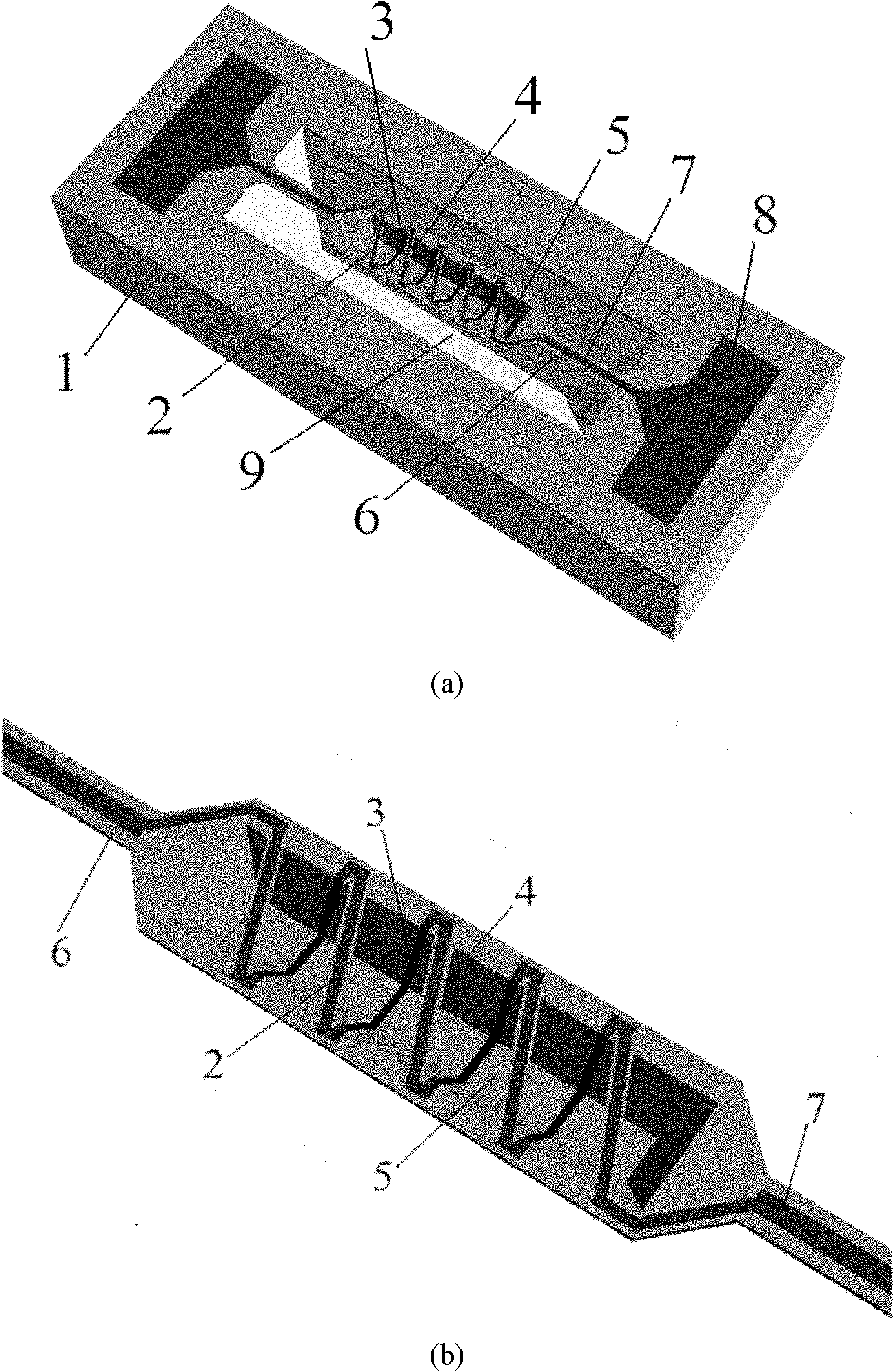 Solenoid type heating resistor-containing three-dimensional microheater and manufacturing method thereof