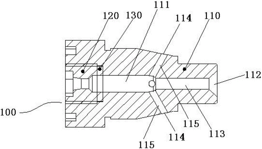 Desulfurization waste water multi-nozzle long-gun ejector