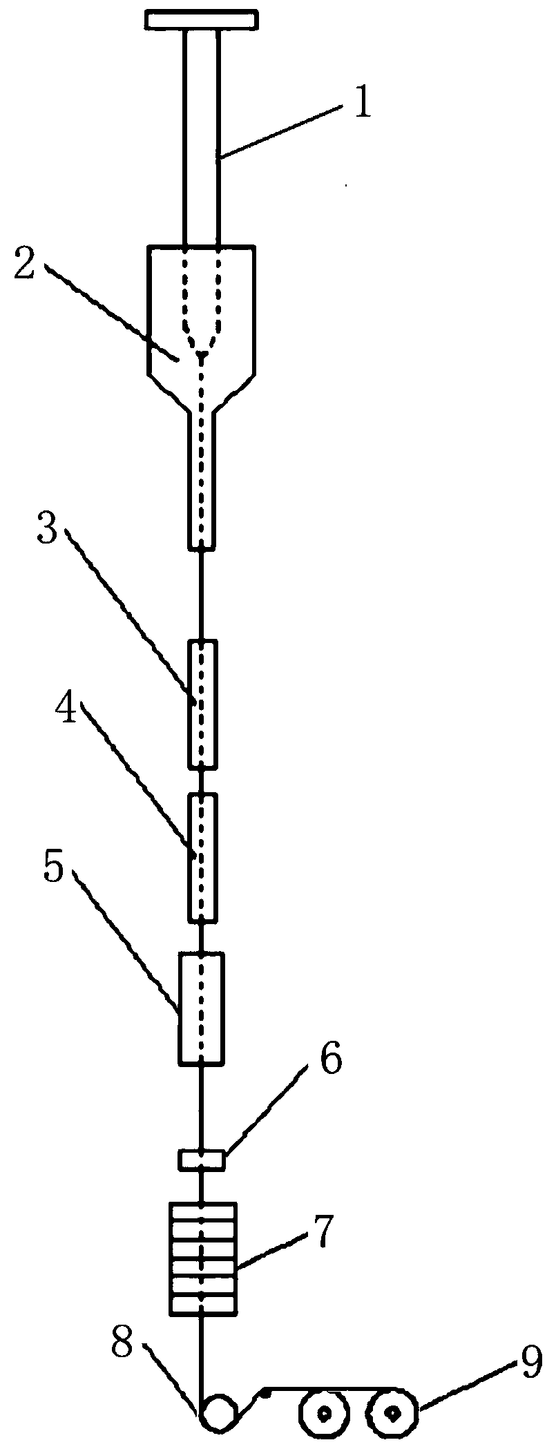 Low-loss optical fiber drawing system and drawing method thereof