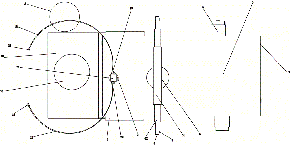 A spherical workpiece transport robot