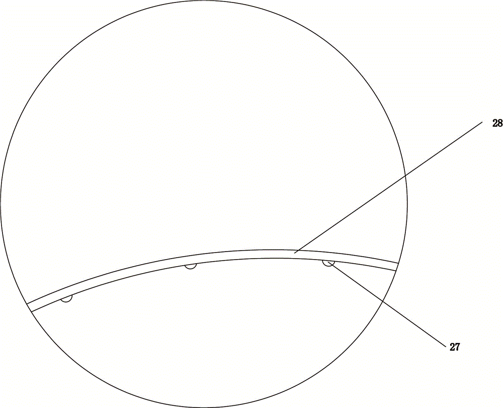 A spherical workpiece transport robot