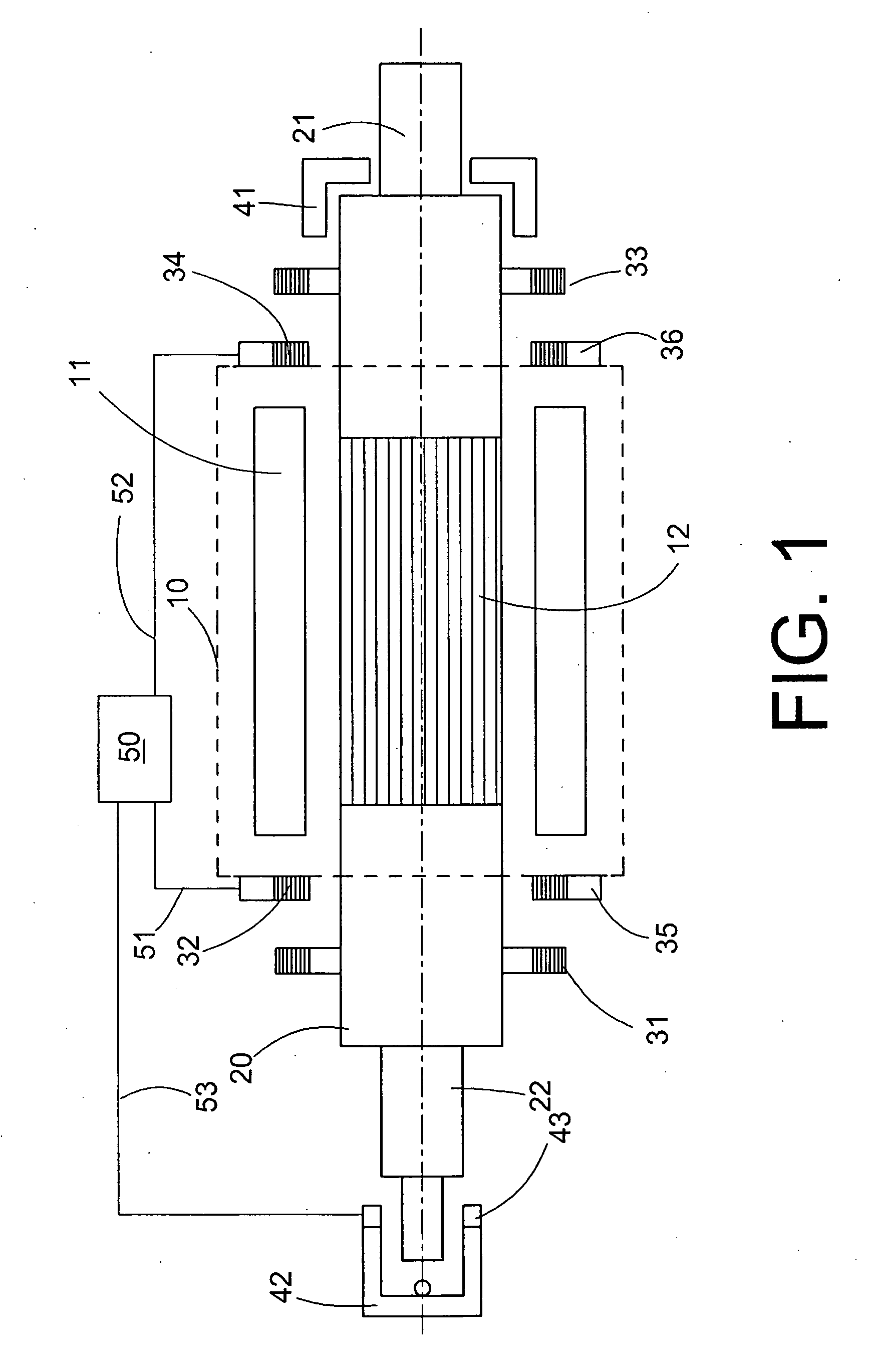 Method and device for starting an electric machine with a magnetically mounted rotor
