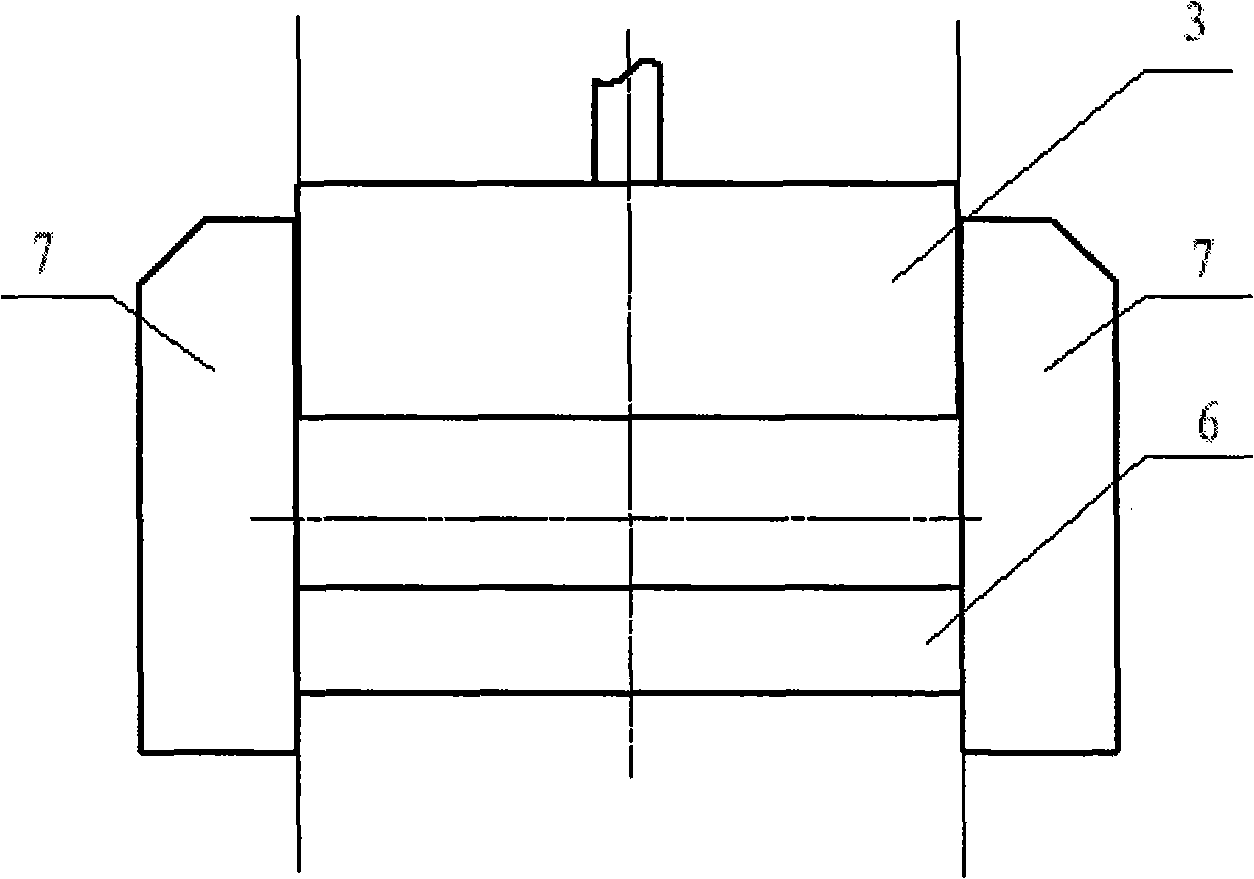 Novel energy-saving weight device of large internal mixer