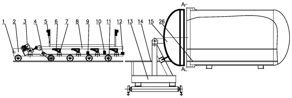 A control device and control method for a dipping tank