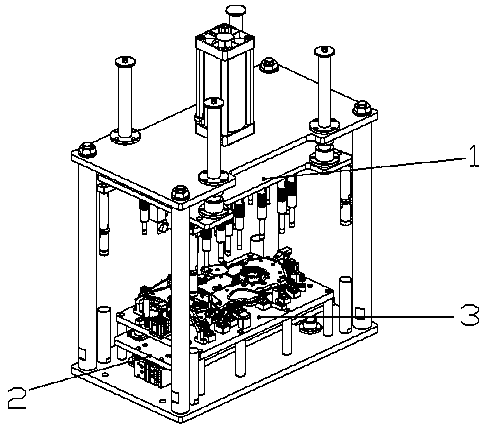 Full-automatic bolt press fitting equipment