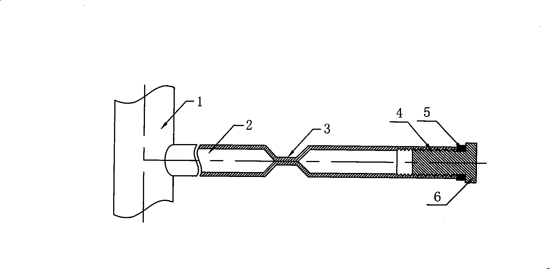 Refrigerant charging and pouring seal device and seal method