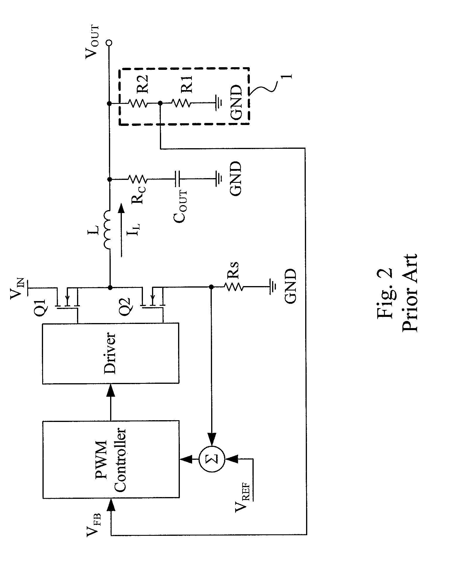 PWM controller and control method for a DC-DC voltage converter