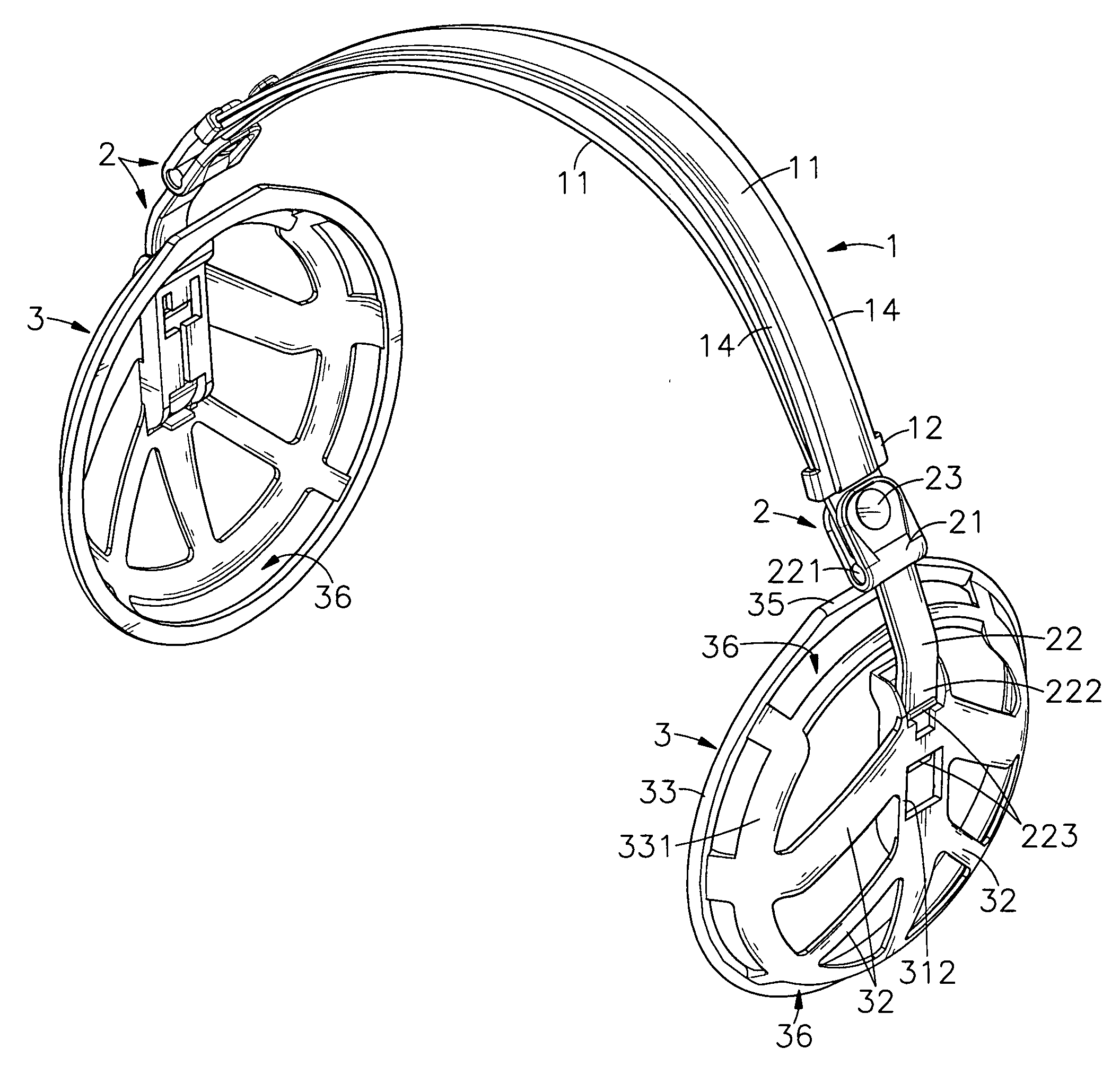 Earmuff device