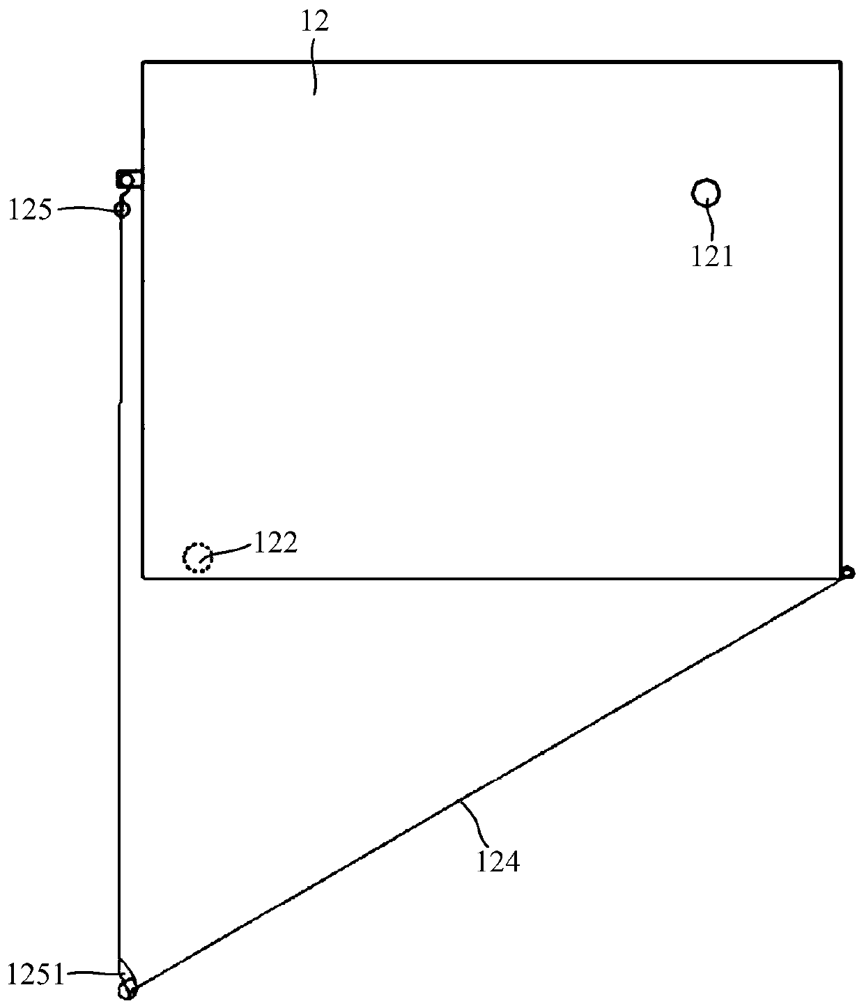 Separation system for tunnel sewage treatment and construction method thereof