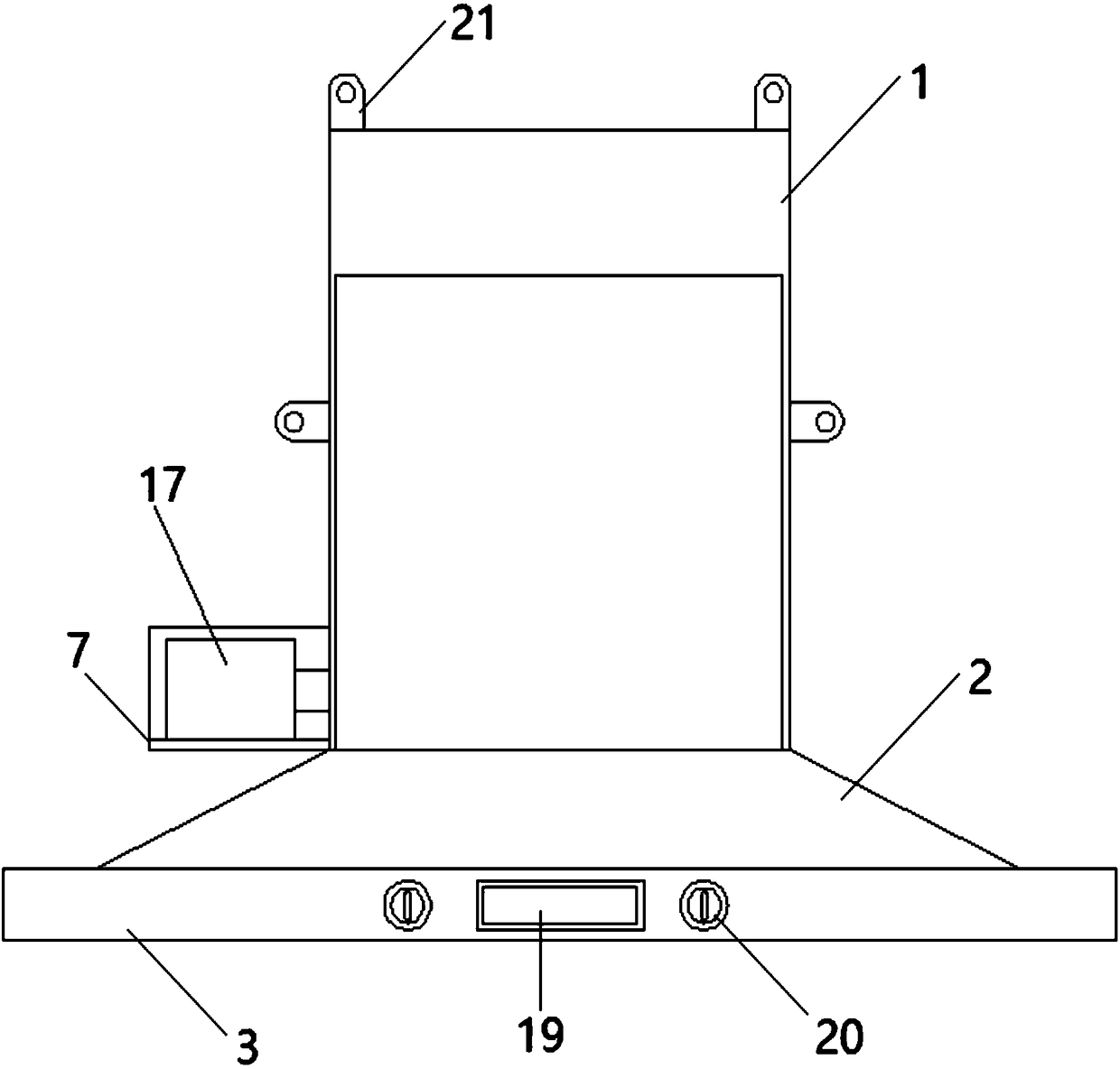 Kitchen ventilator and working method thereof