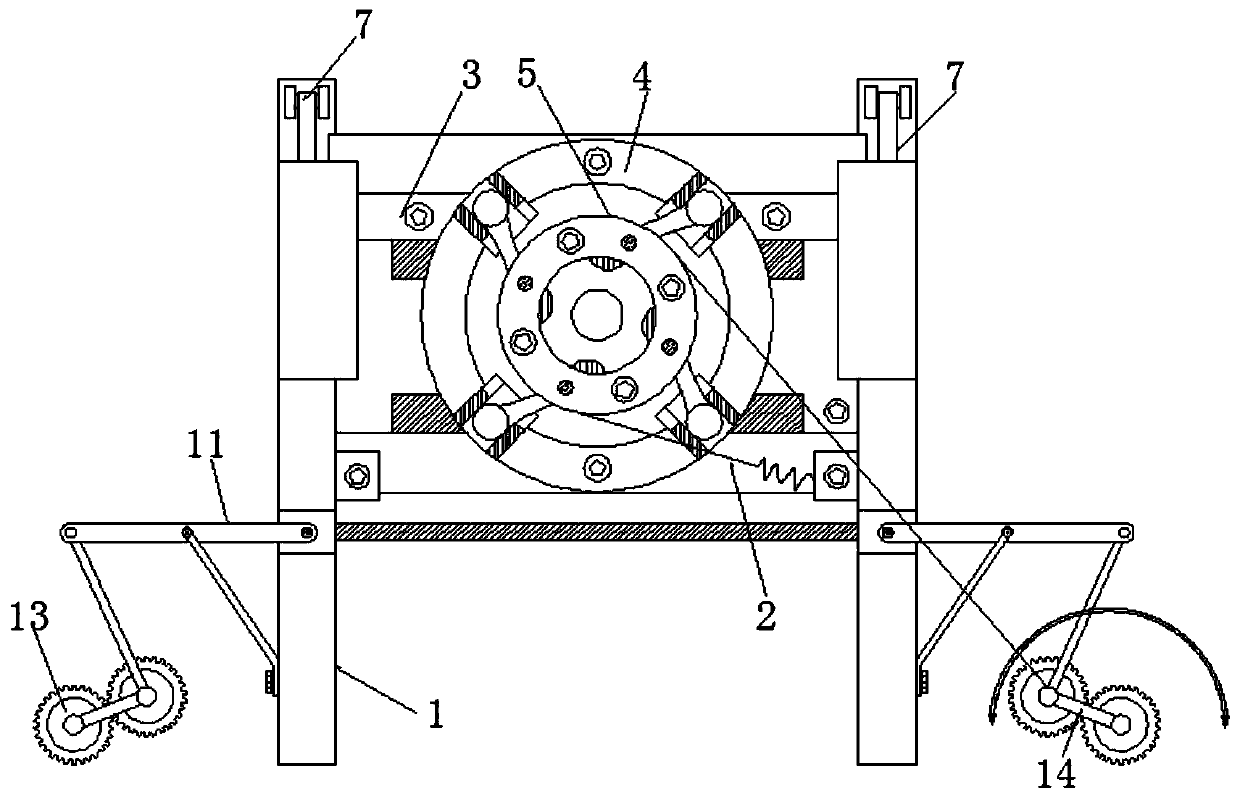 Intelligent cutting device for quantitative cutting based on reciprocating motion