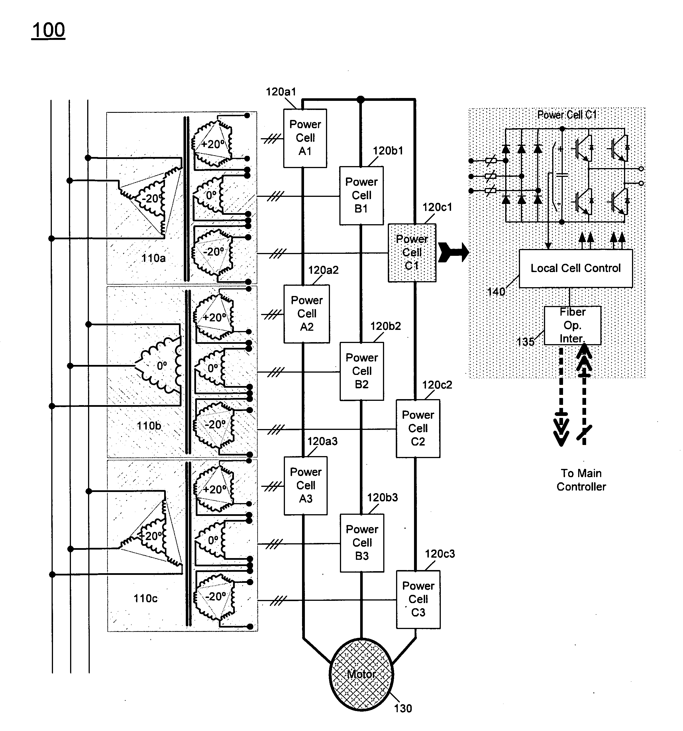 Pre-Charging An Inverter Using An Auxiliary Winding