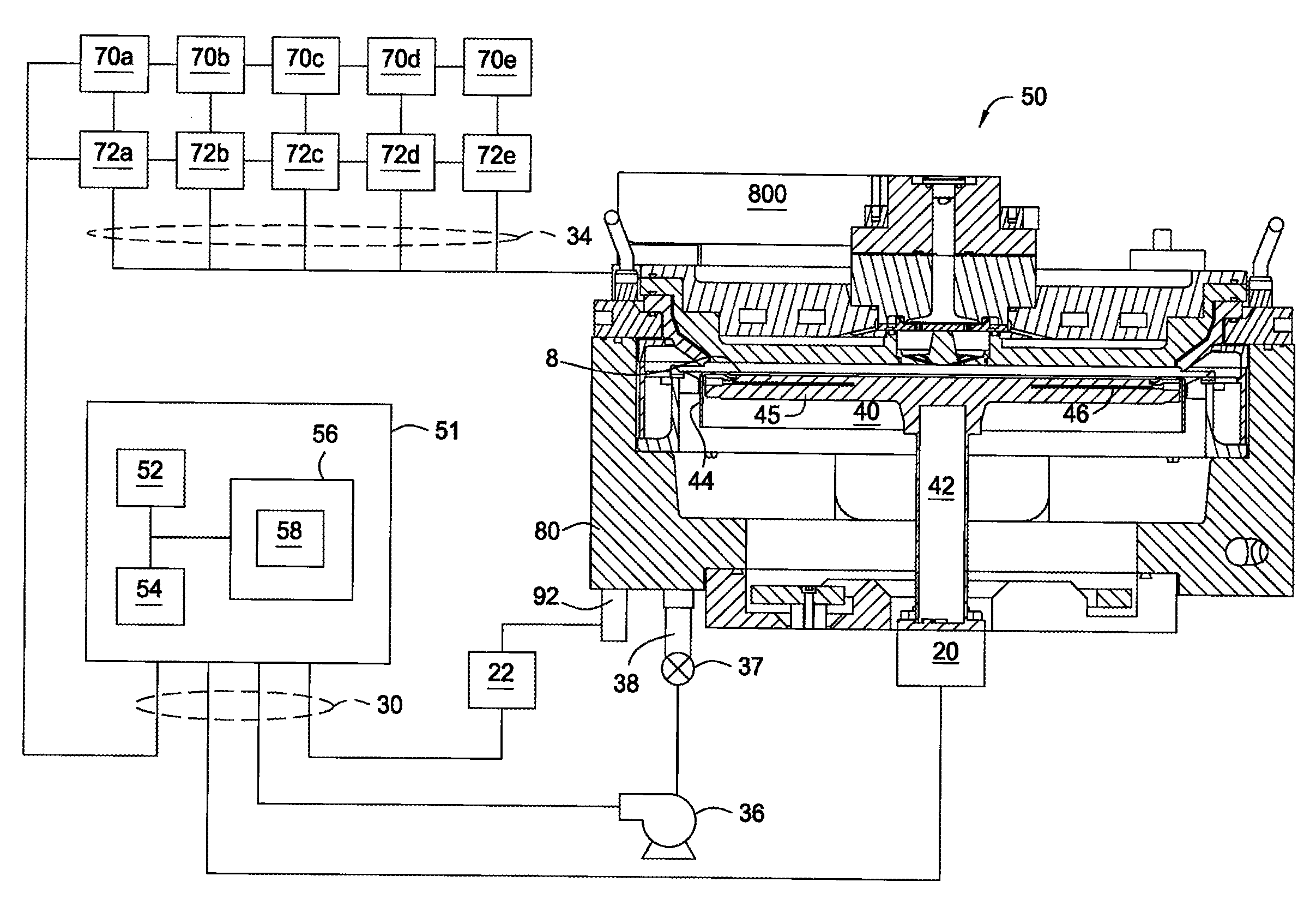 Apparatus and process for plasma-enhanced atomic layer deposition
