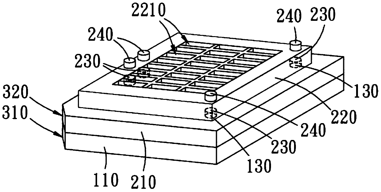 Structure of chip bearing discs