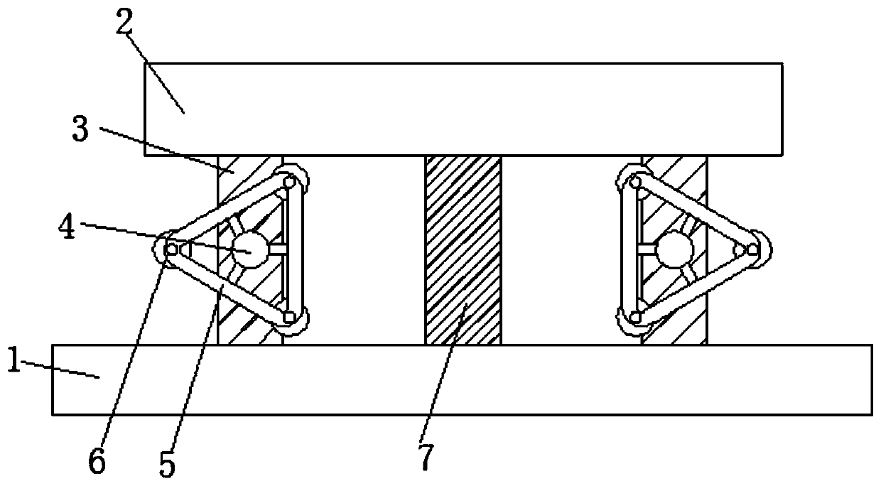 Cable fixing device for rural wire pile