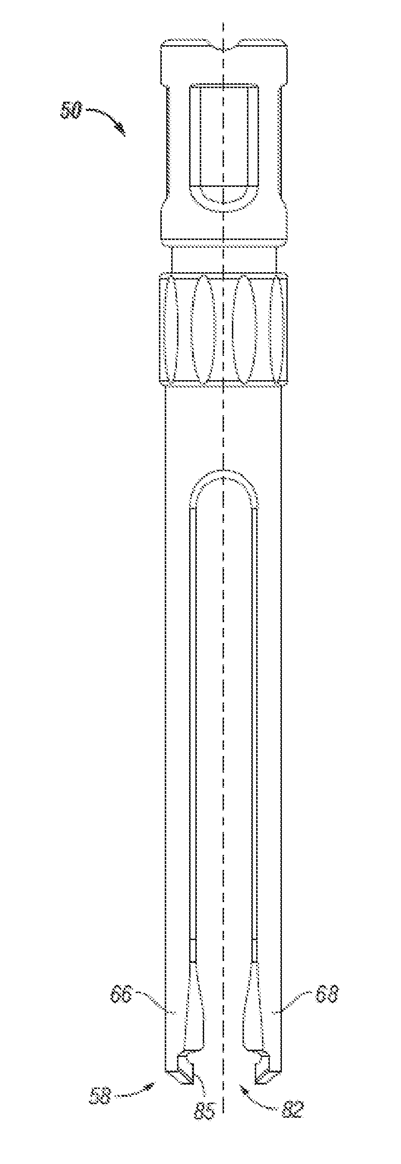 Devices and Methods for Inserting a Vertebral Fixation Member