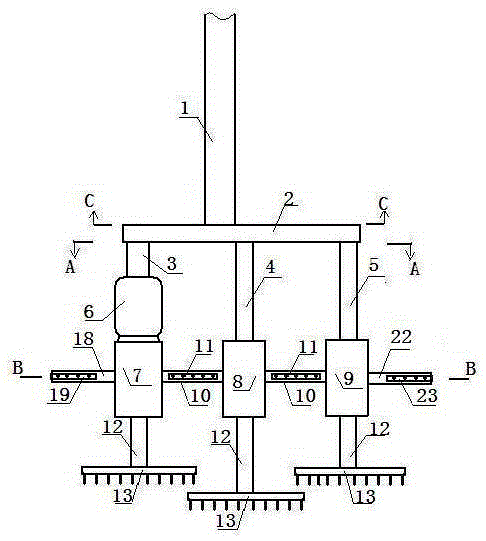 Wedge-shaped plug L-shaped pile forming machine