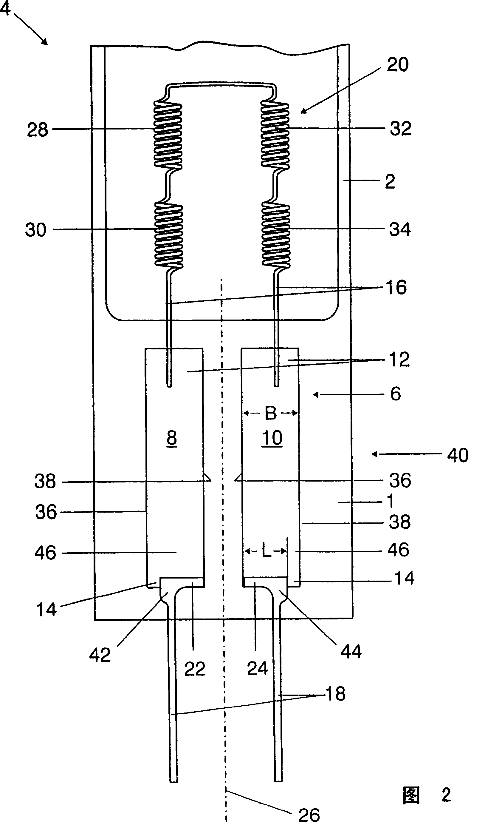 Lamp feeding system and lamp thereof