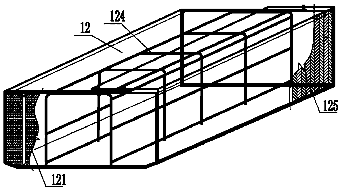 An Assembled Cavity Floor Slab for Forced Island