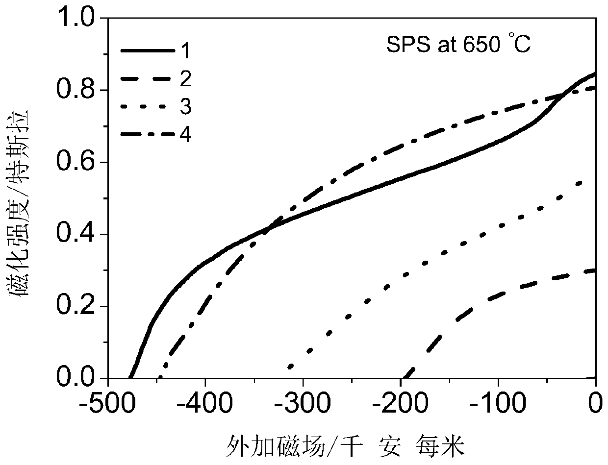 A double alloy nanocrystalline rare earth permanent magnet and its preparation method