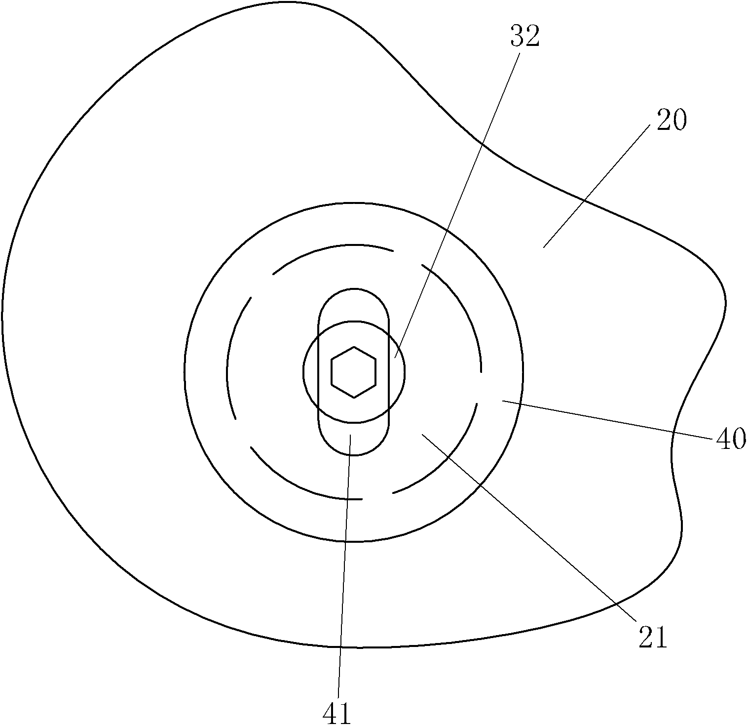 Adjustable connection structure