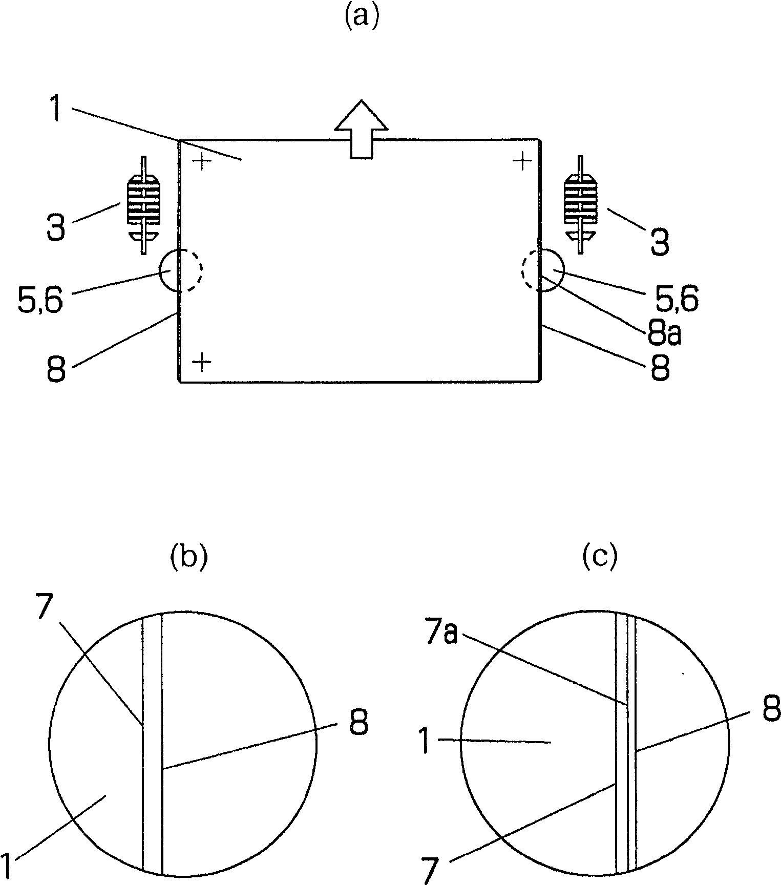 Methods of measuring and compensating cutting size on chamfering machine of sheet material