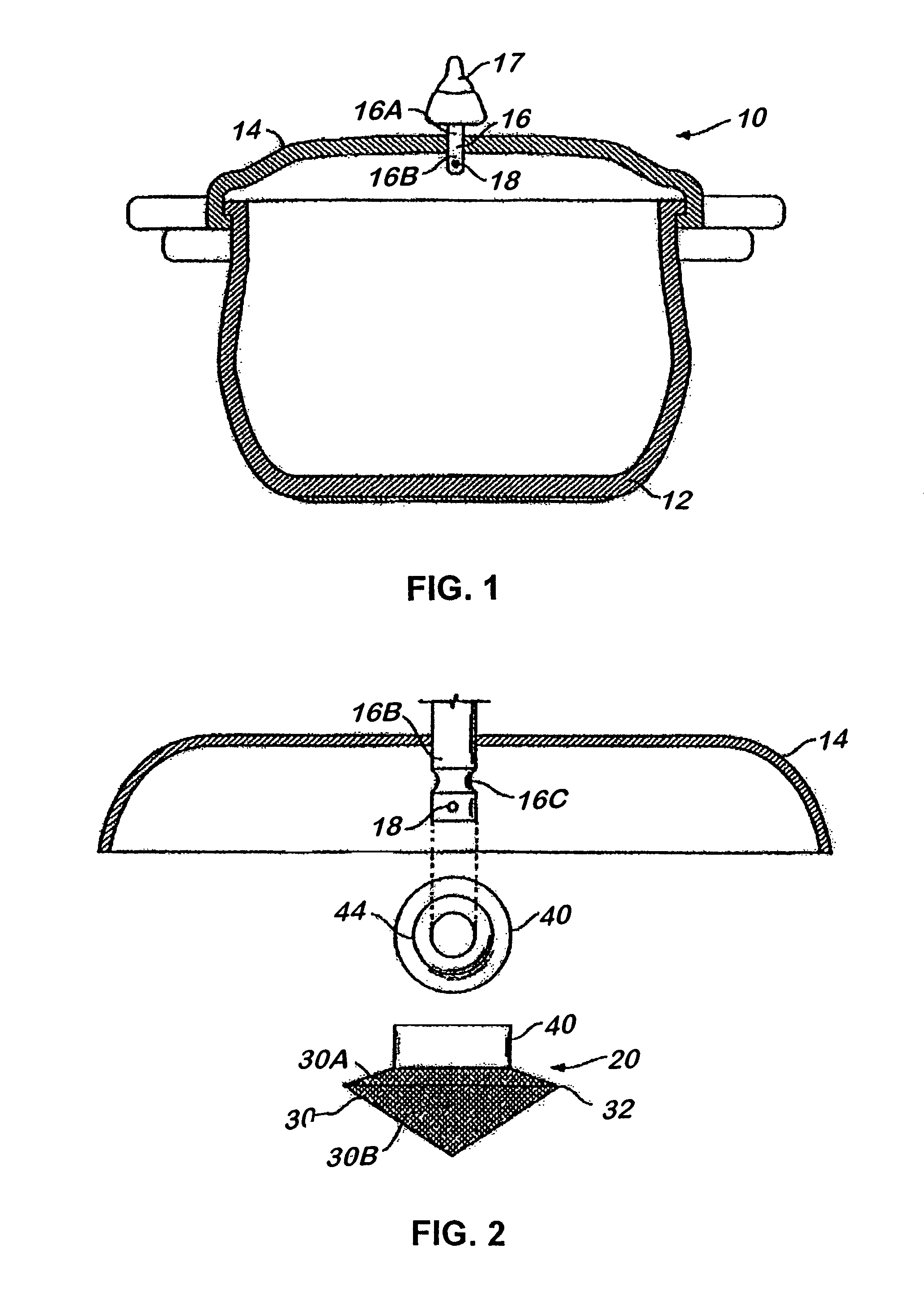 Protective device for a pressure cooker and pressure cooker with a protective device