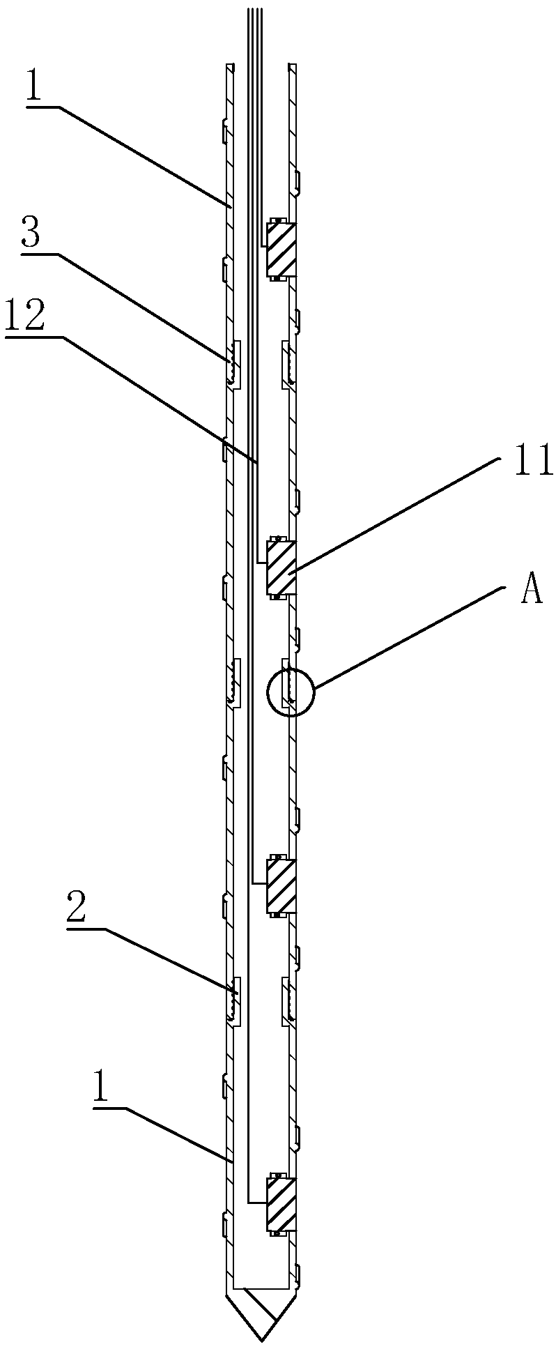 Installation process used for deeply-buried earth pressure cells