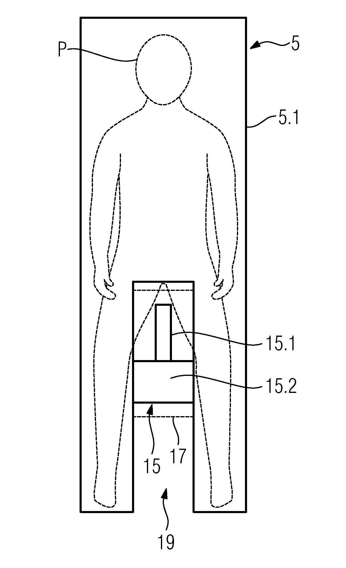 Support apparatus and patient support table as well as medical device