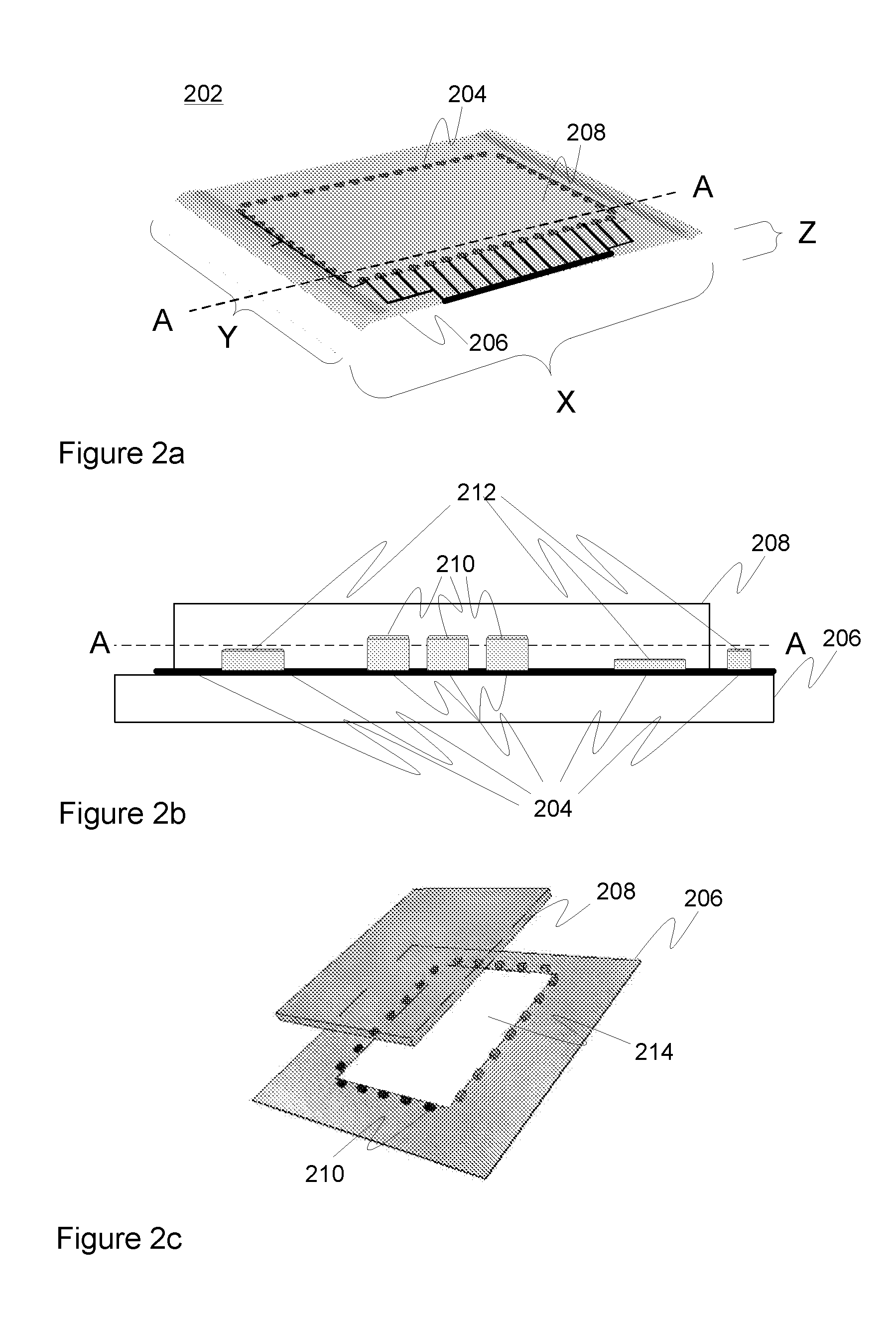 Arrangement for a touchscreen and related method of manufacture