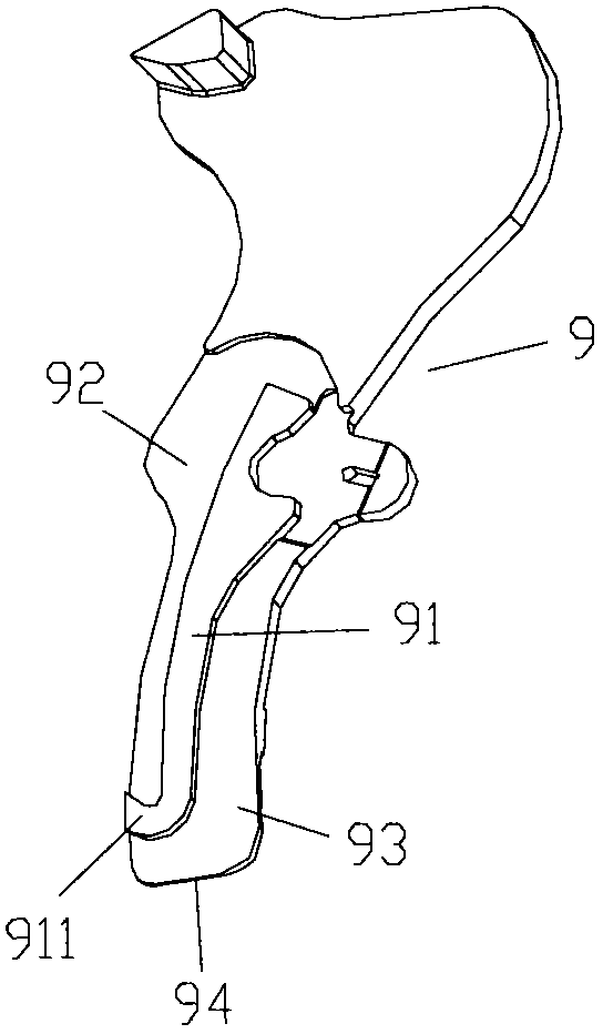 Stitching instrument with locking mechanism of firing handle