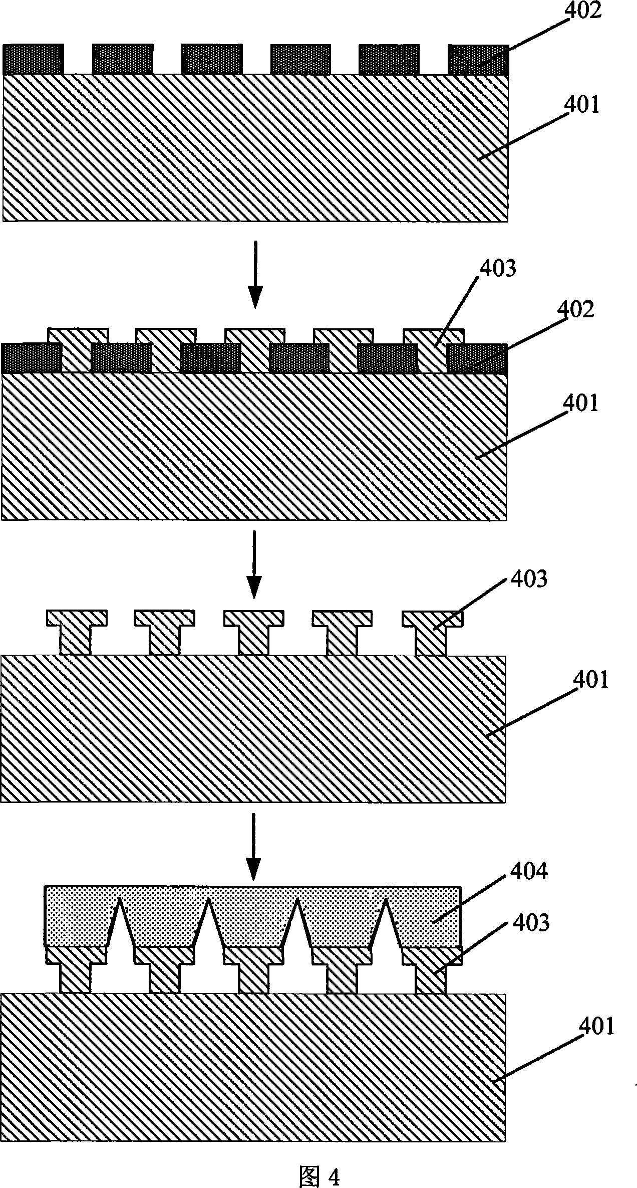 III nitride semi-conductor material and growing method thereof
