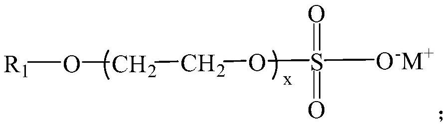 External structuring system composition for liquid detergents and liquid detergents